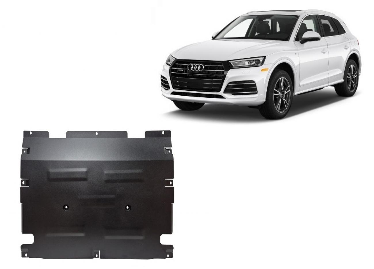 Engine skid plate metalic Audi Q5