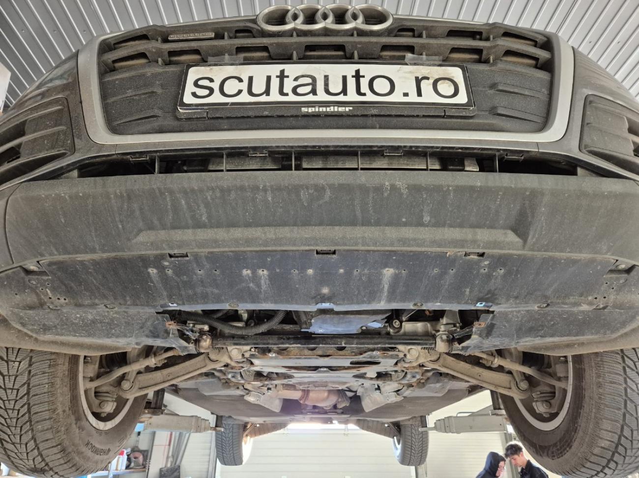 Engine skid plate metalic Audi Q5 - 8