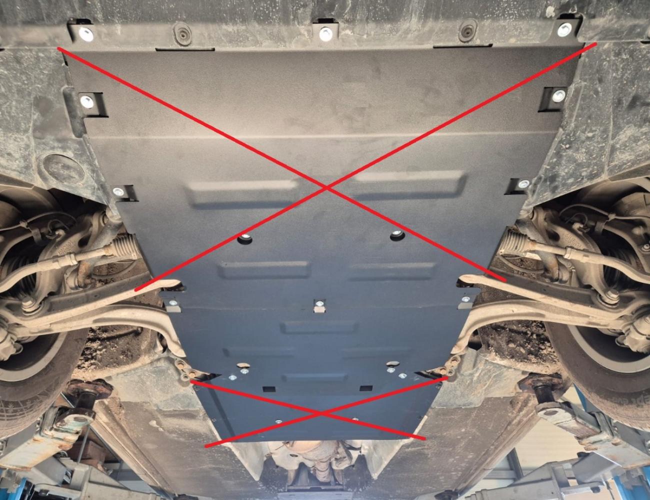 Gearbox skid plate Audi Q5 - 7