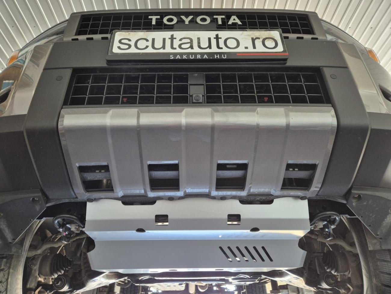 Aluminum radiator skid plate Toyota Land Cruiser 250 - 7