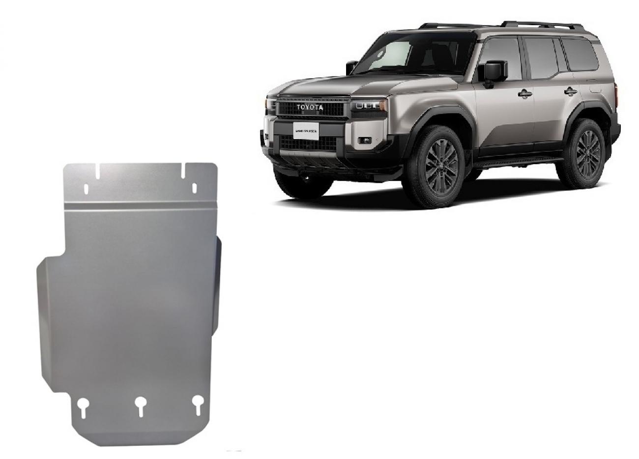 Aluminum gearbox skid plateToyota Land Cruiser 250