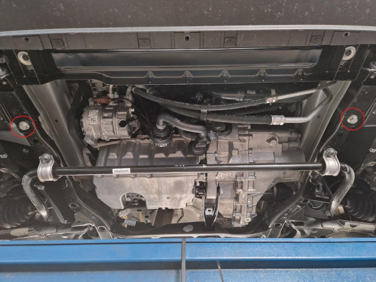 Engine skid plate Man TGE - 3