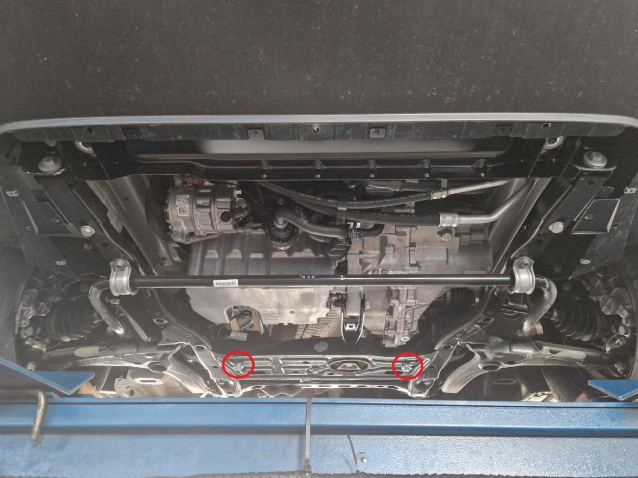 Engine skid plate Man TGE - 4