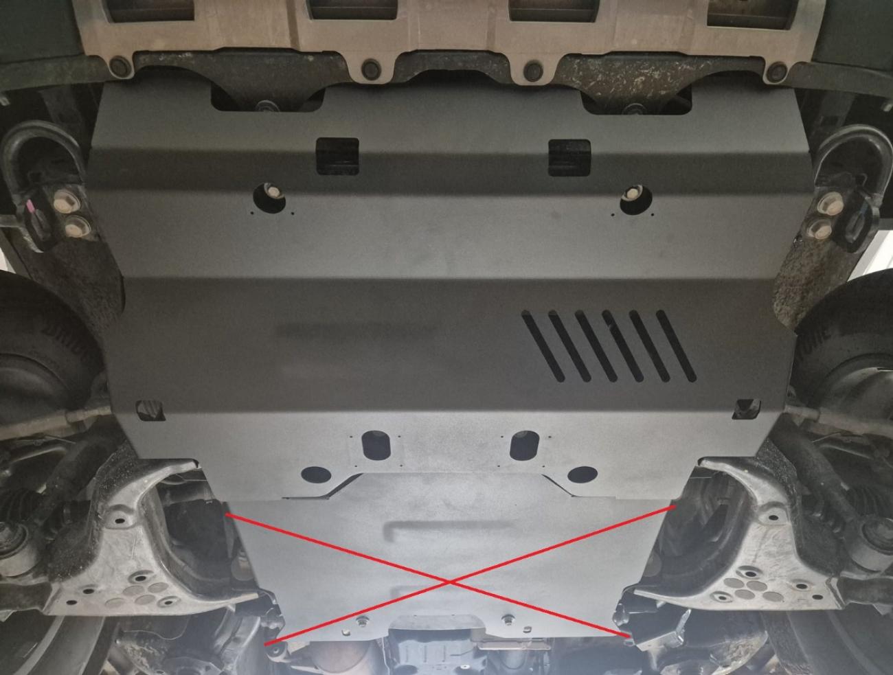 Radiator skid plate Toyota Land Cruiser 250 - 5