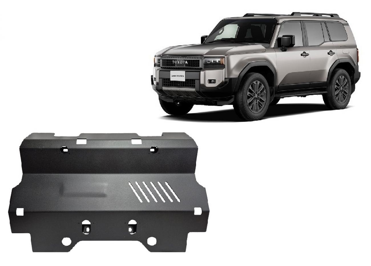 Radiator skid plate Toyota Land Cruiser 250