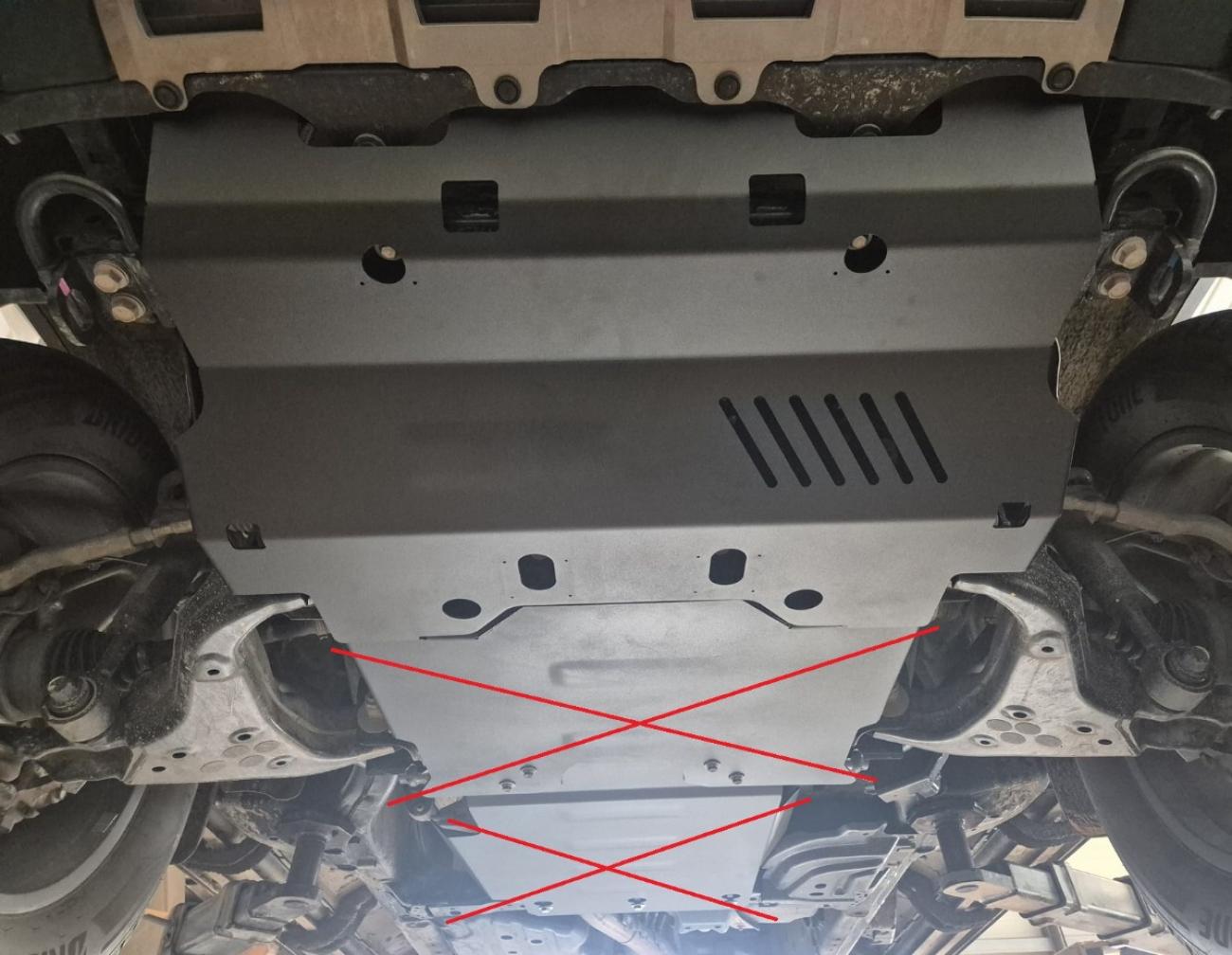 Radiator skid plate Toyota Land Cruiser 250 - 6