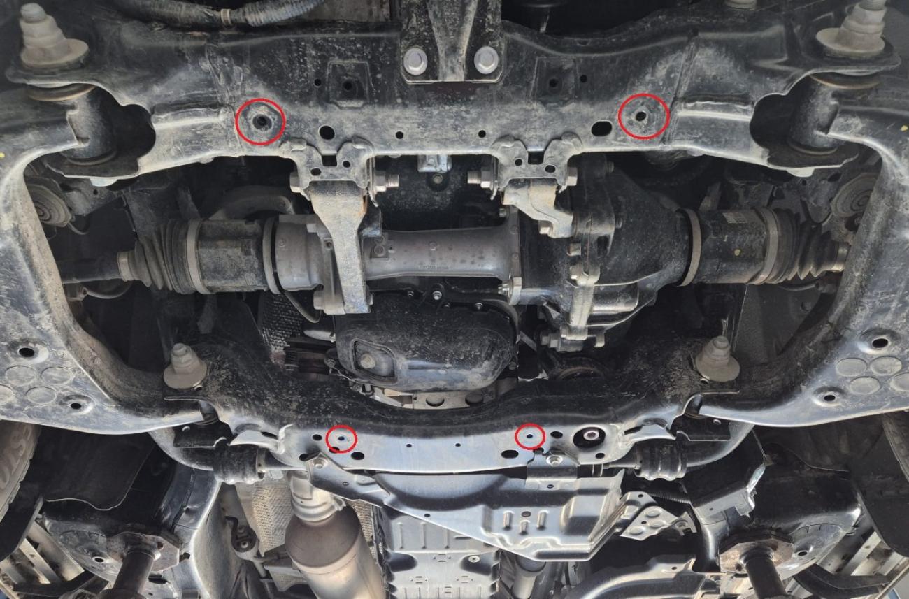 Engine skid plate Toyota Land Cruiser 250 - 3