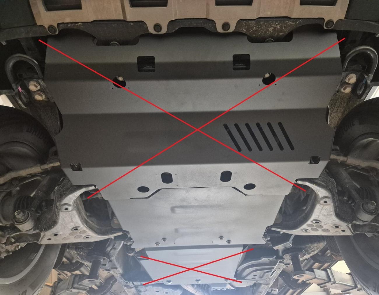 Engine skid plate Toyota Land Cruiser 250 - 6