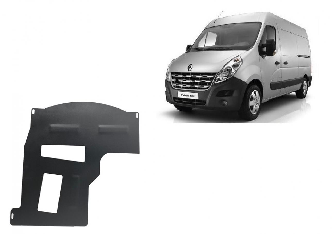 Catalyst skid plate Renault Master 3
