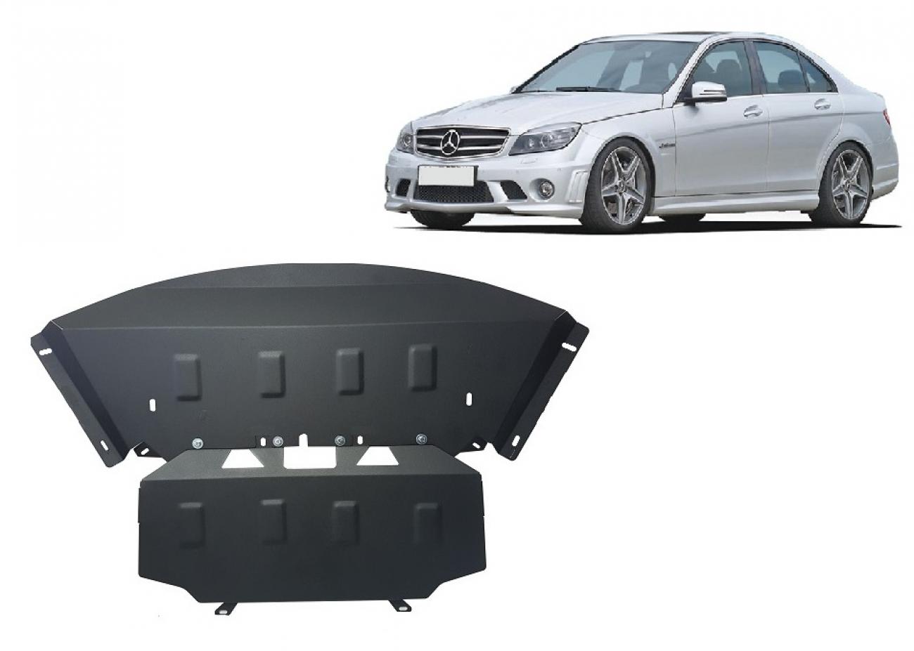 Engine skid plate Mercedes C-Class W204