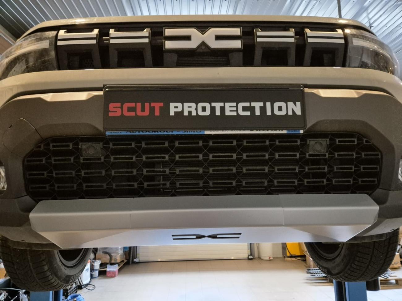 Engine skid plate Dacia Duster - 4x2 - 7