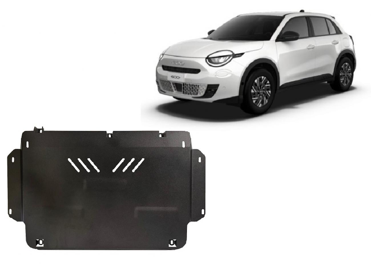 Engine skid plate Fiat 600