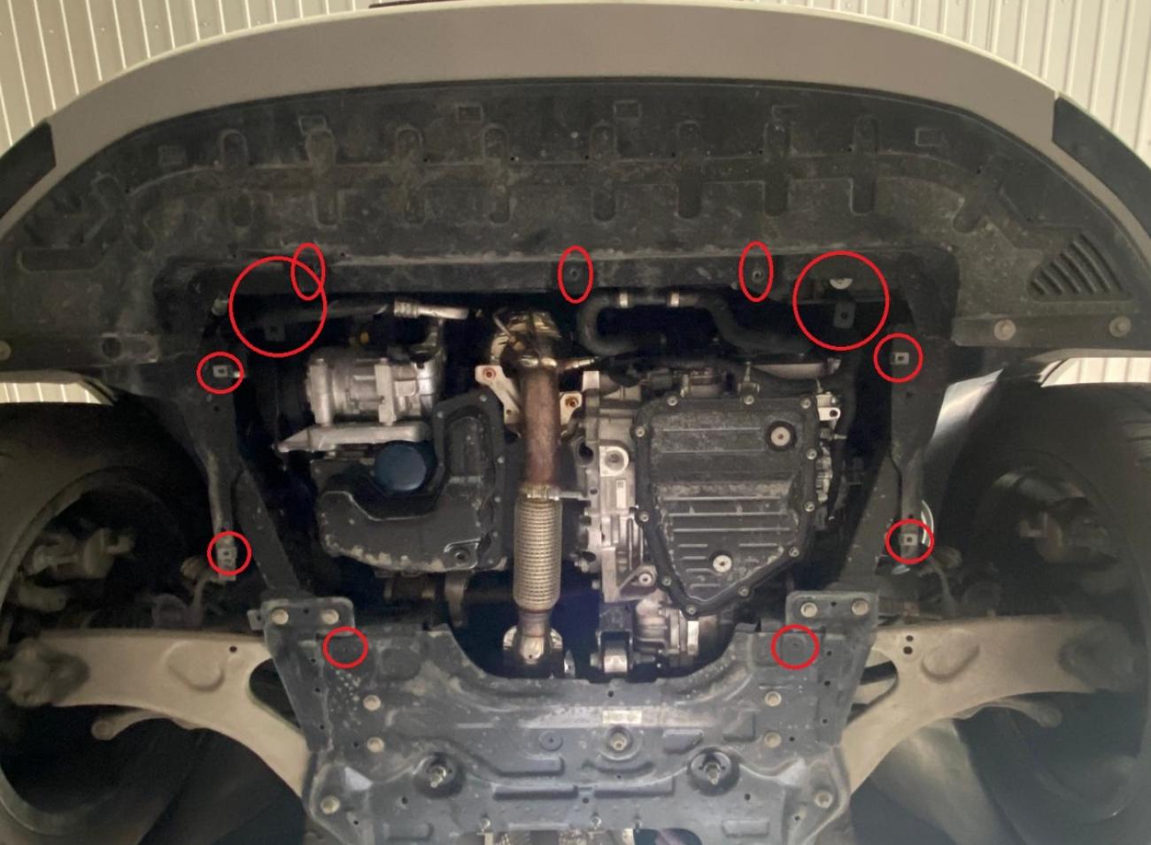 Engine skid plate Fiat 600 - 3