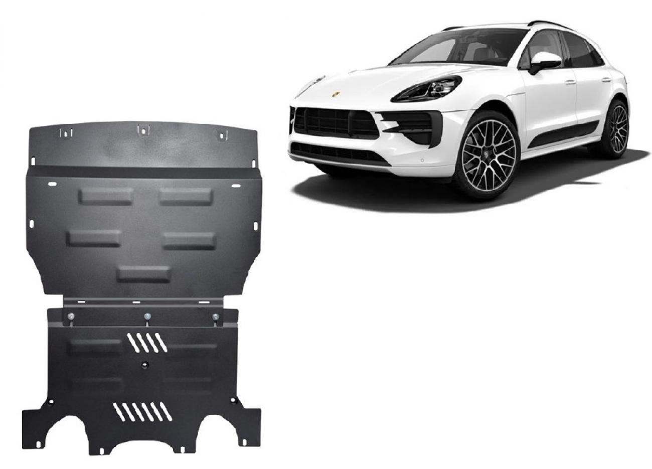 Engine skid plate Porsche Macan