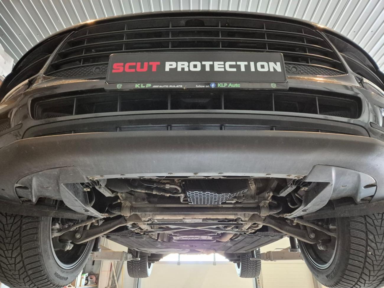 Engine skid plate Porsche Macan - 6