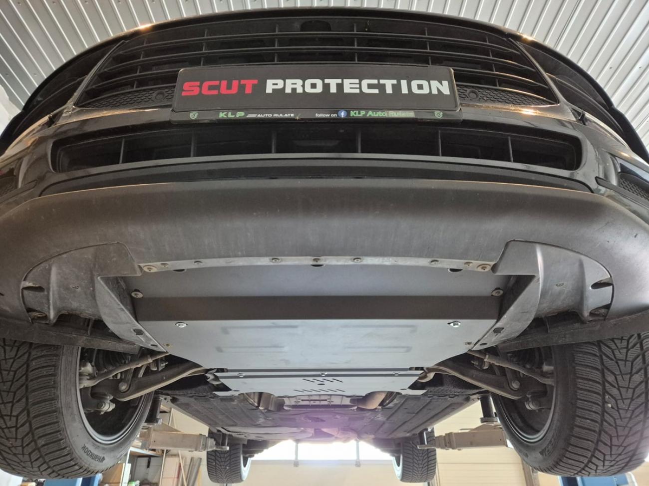 Engine skid plate Porsche Macan - 7