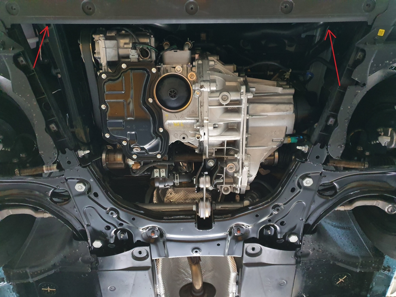 Engine skid plate Mitsubishi Colt - 3