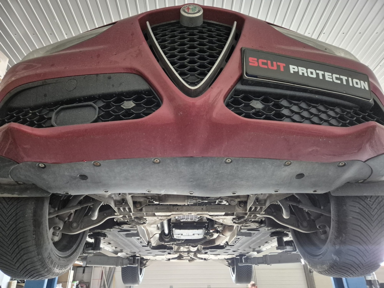 Engine skid plate Alfa Romeo Stelvio - 5