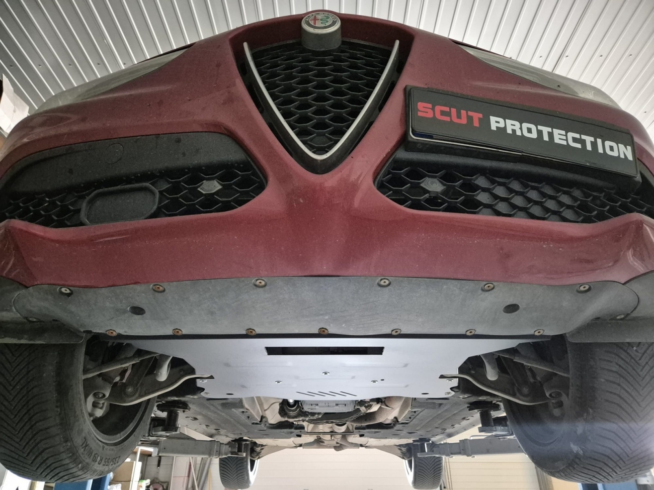 Engine skid plate Alfa Romeo Stelvio - 6