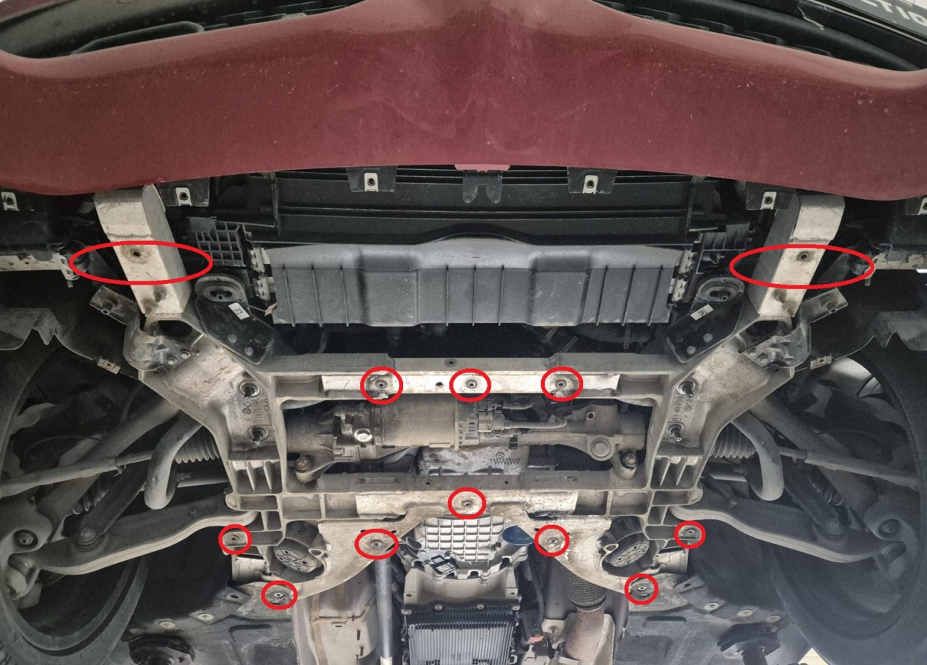 Engine skid plate Alfa Romeo Stelvio - 3