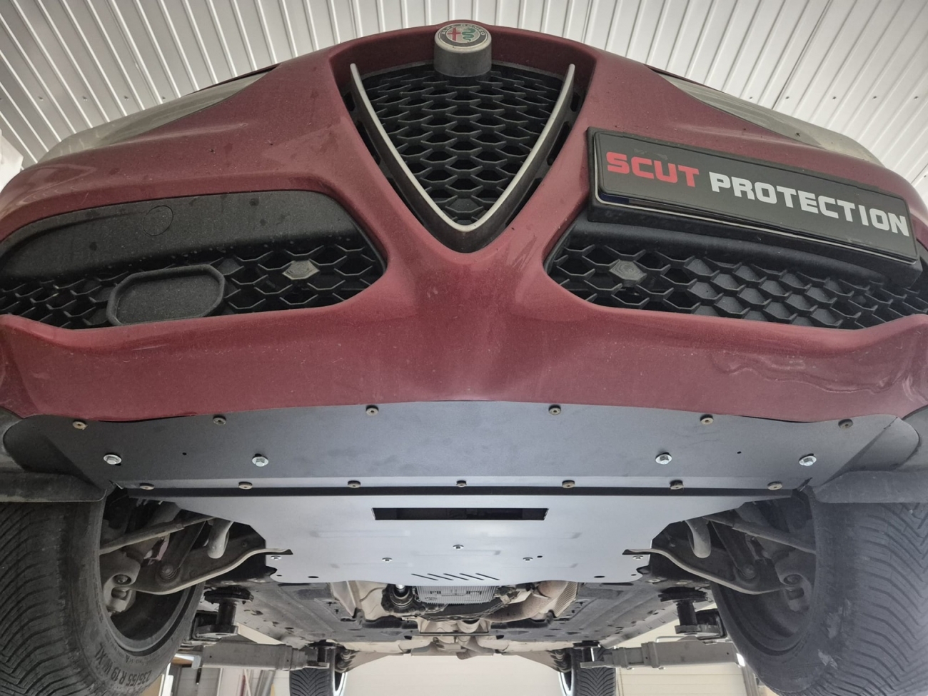 Engine skid plate Alfa Romeo Stelvio - 9