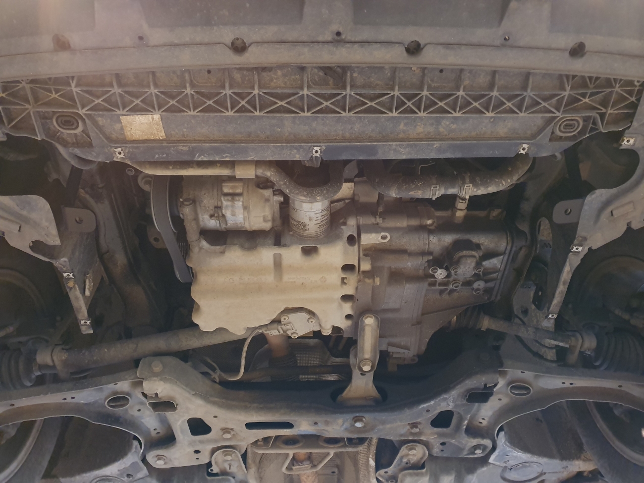Engine skid plate Audi A1 - 4