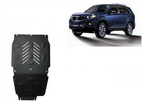 Gearbox and differential skid plate for Kia Sorento