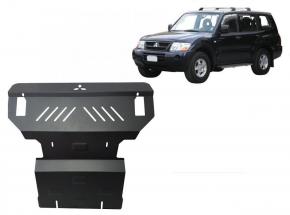 Engine and cooler skid plate Mitsubishi Pajero 3 (V60, V70)