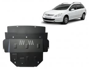 Engine skid plate Peugeot 307