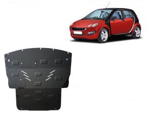 Engine and gearbox skid plate Smart FourFour petrol