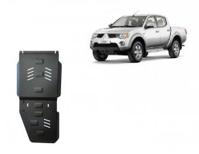 Gearbox and differential skid plate for Mitsubishi L 200