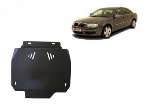 Gearbox skid plate for automatic Skoda Superb