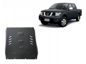 Gearbox and differential skid plate for Nissan Navara