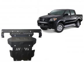 Engine and cooler skid plate Toyota Hilux