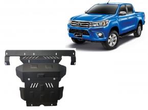 Engine and cooler skid plate Toyota Hilux Revo