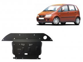 Engine, gearbox and differential skid plate Fiat Idea