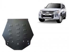 Gearbox skid plate for Mitsubishi Pajero 4 (V80, V90)