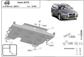 Engine and gearbox skid plate Volvo XC70