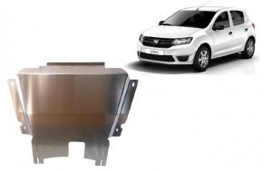 Aluminum engine skid plate Dacia Sandero 2