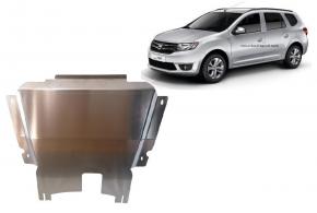 Aluminum engine skid plate Dacia Logan MCV