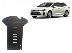 Catalytic converter anti-theft skid plate for Suzuki Swace