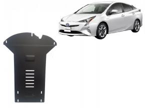 Catalytic converter anti-theft skid plate for Toyota Prius 4