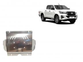 Aluminum engine skid plate Toyota Hilux Invincible