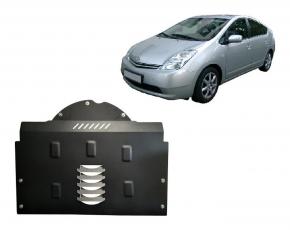 Catalytic converter anti-theft skid plate for Toyota Prius 2