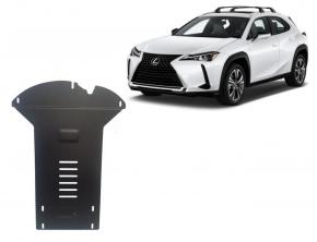 Catalytic converter anti-theft skid plate for Lexus UX