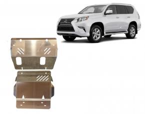 Aluminum engine skid plate Lexus GX460