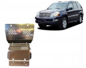 Aluminum engine skid plate Lexus GX