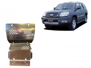 Aluminum engine skid plate Toyota 4Runner