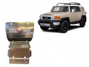 Aluminum engine skid plate Toyota Fj Cruiser