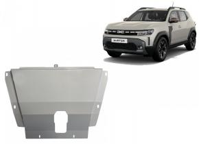 Aluminum engine skid plate Dacia Duster